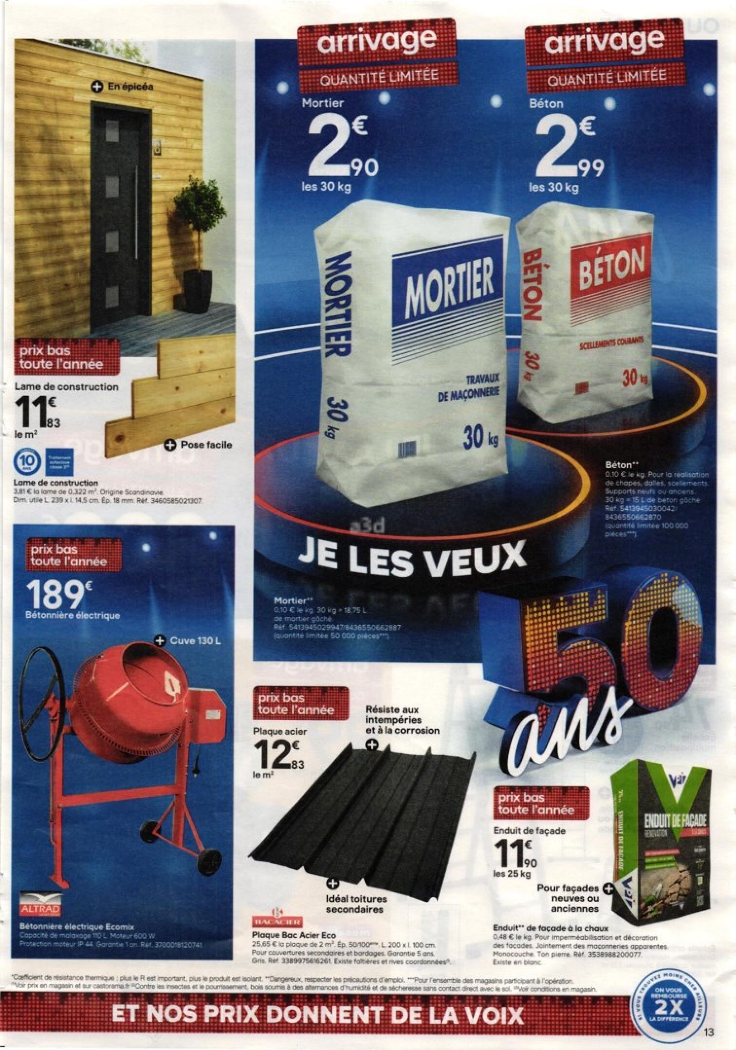 | | France Catalogues ANS | 50 L\u0027ANNIVERSAIRE Quoty